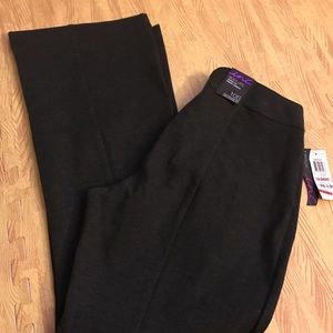 iNC Boot leg dark gray slacks